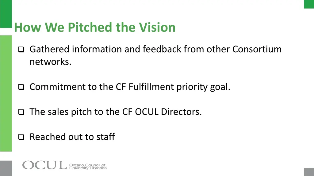 how we pitched the vision