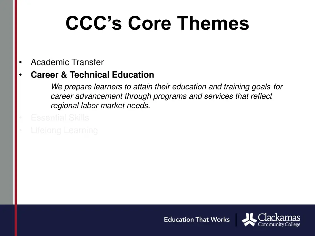 ccc s core themes 2