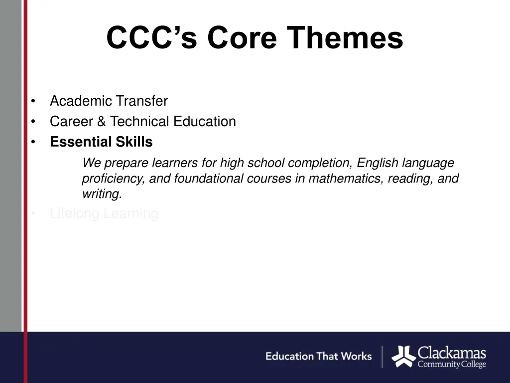 ccc s core themes 3