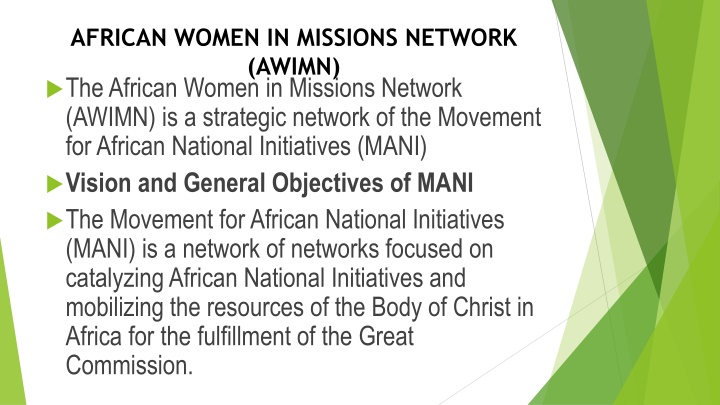 african women in missions network awimn