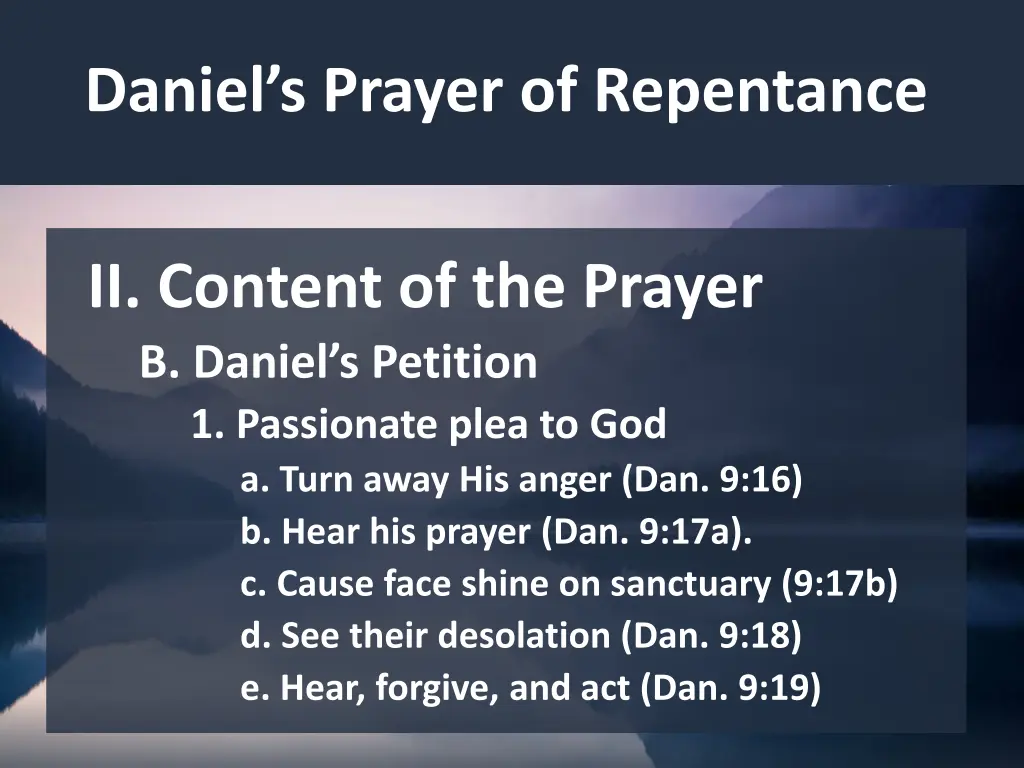 daniel s prayer of repentance 12