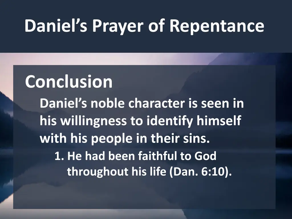 daniel s prayer of repentance 16