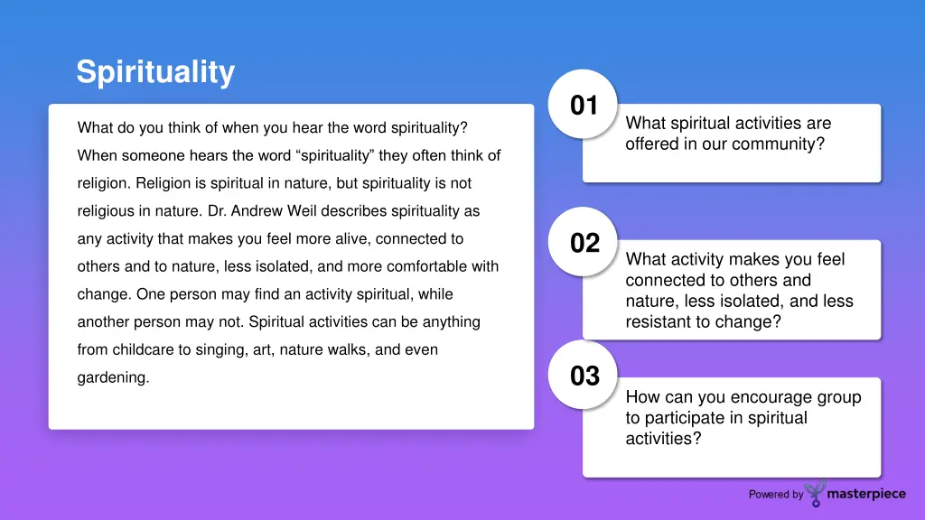 spirituality