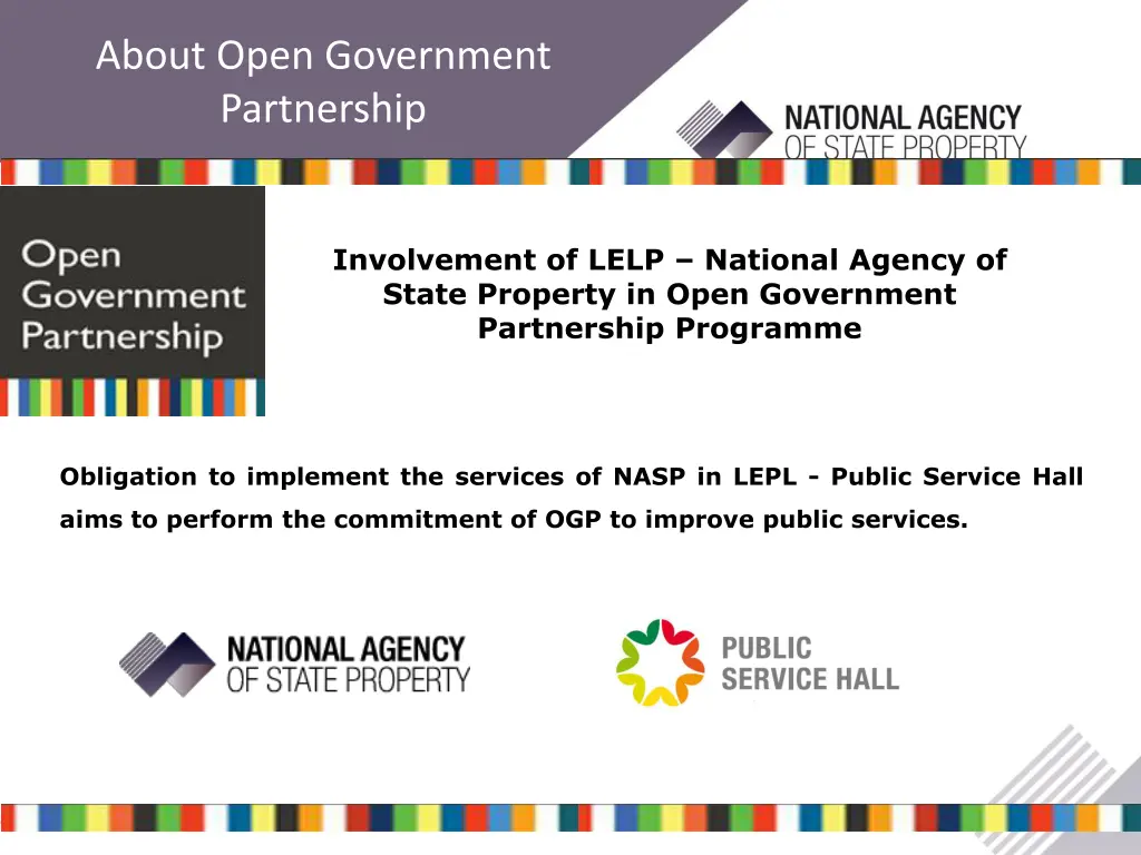 about open government partnership