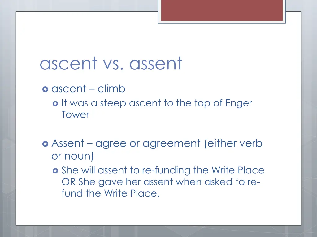 ascent vs assent