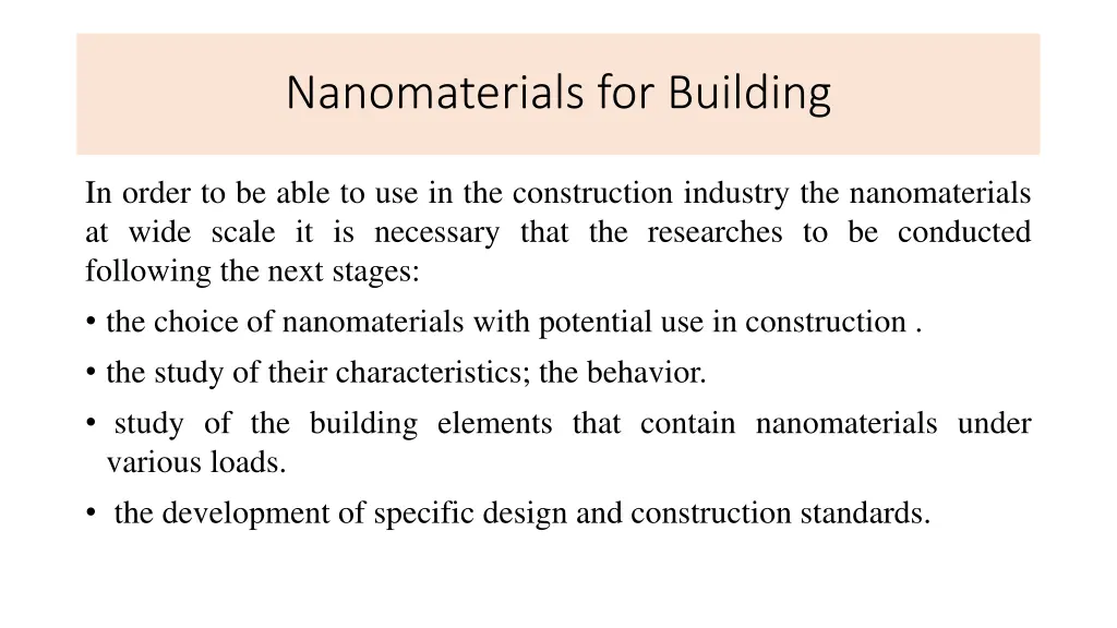 nanomaterials for building 1