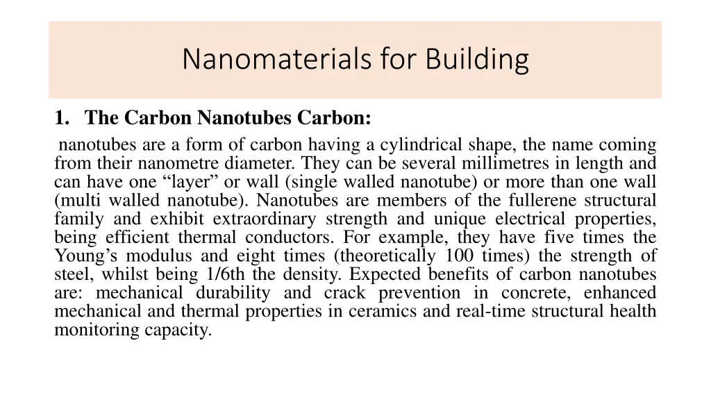 nanomaterials for building 2