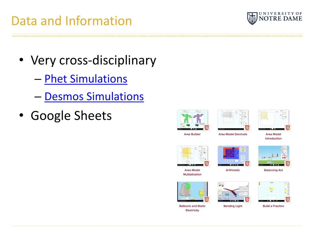 data and information