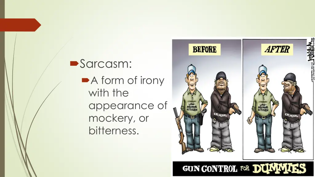 sarcasm a form of irony with the appearance