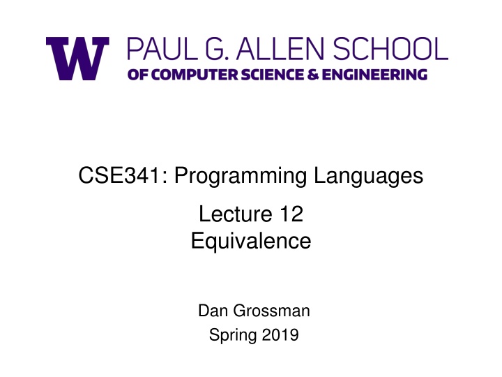 cse341 programming languages