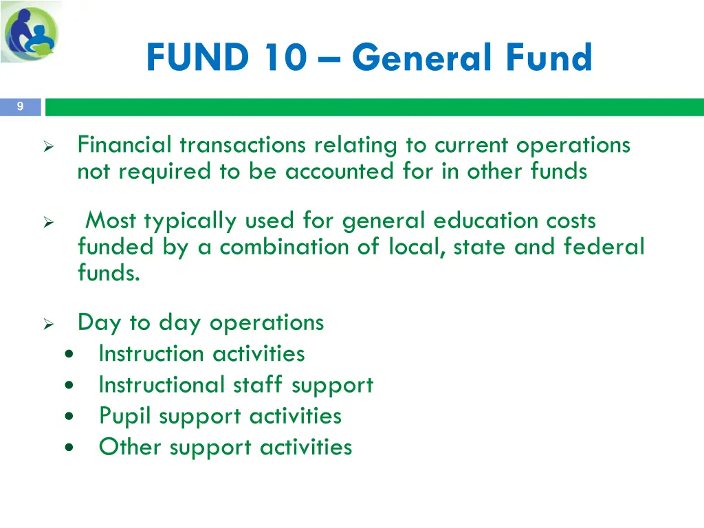 fund 10 general fund