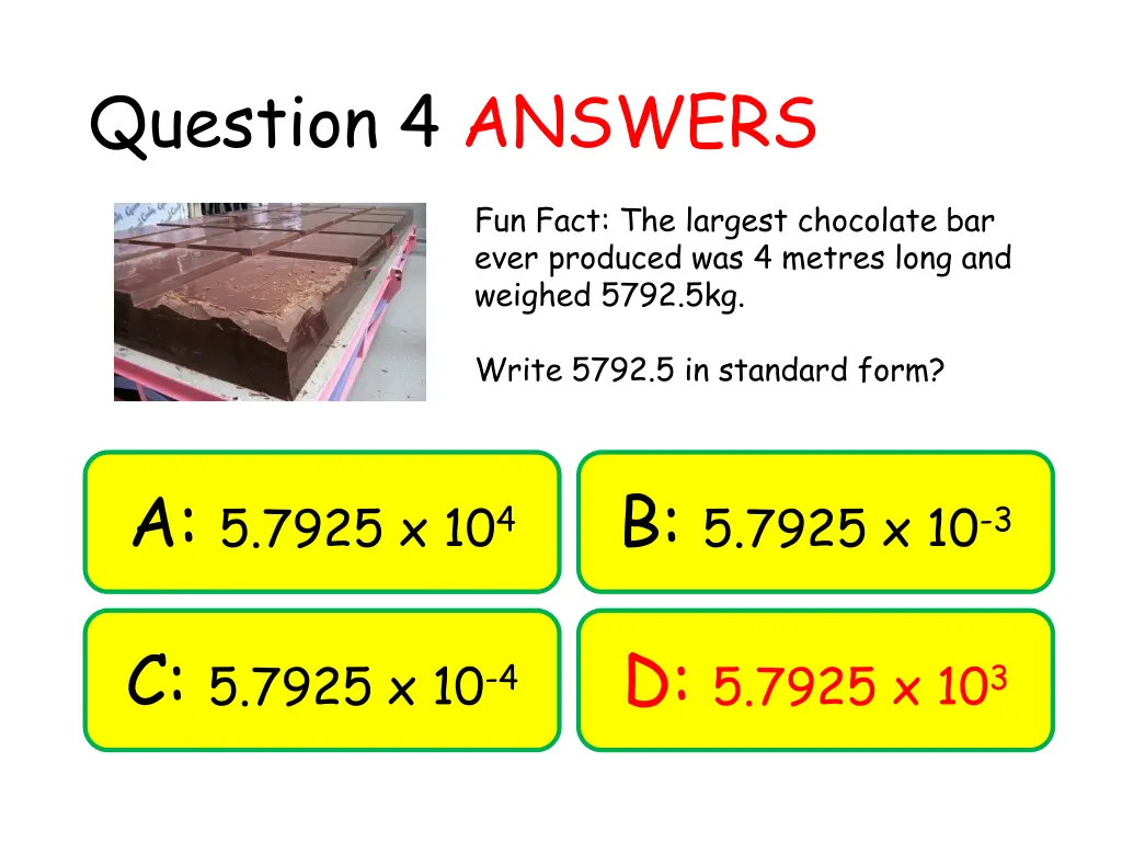 question 4 answers