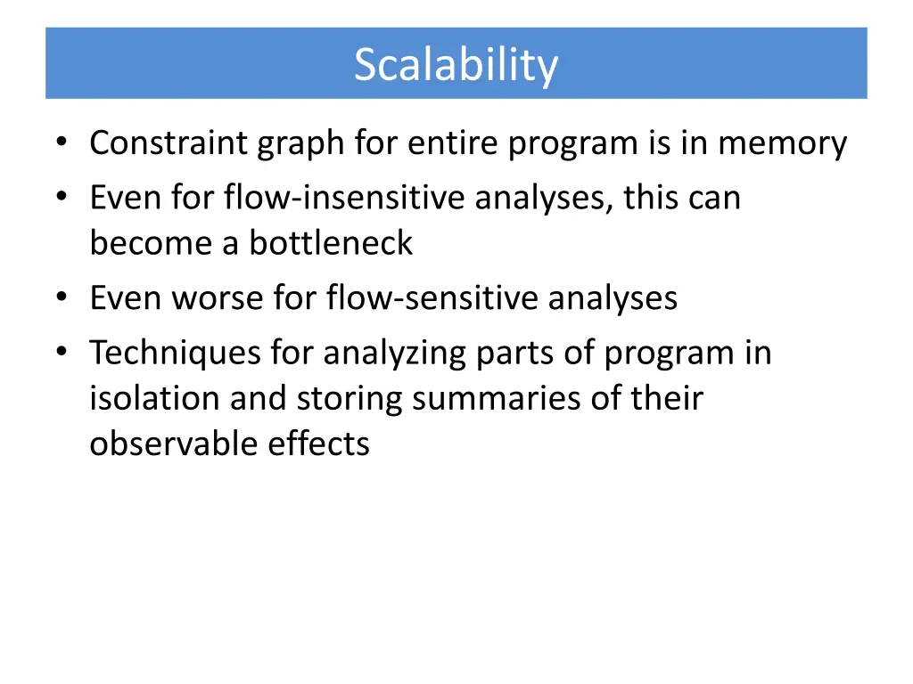 scalability