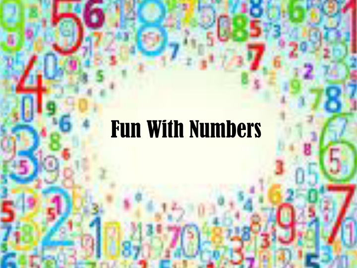 fun with numbers