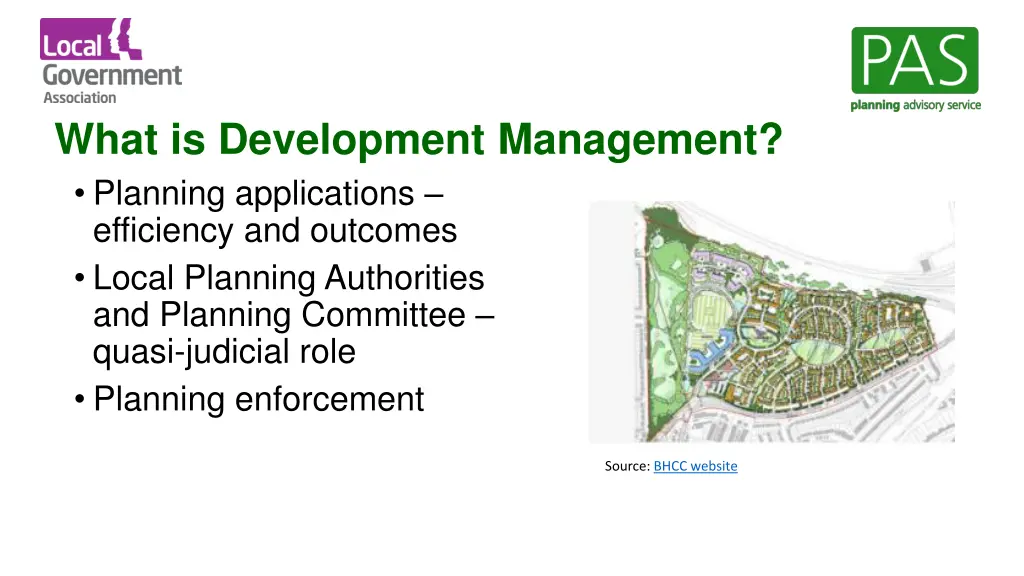 what is development management planning