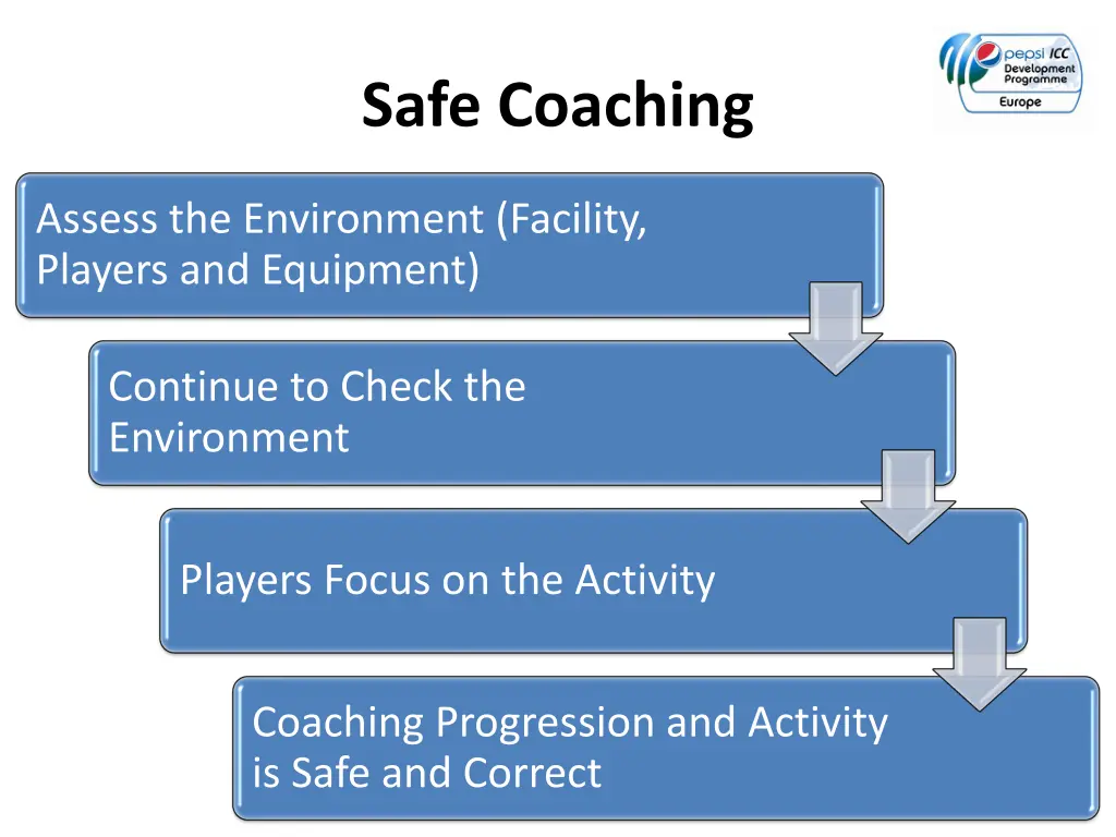 safe coaching