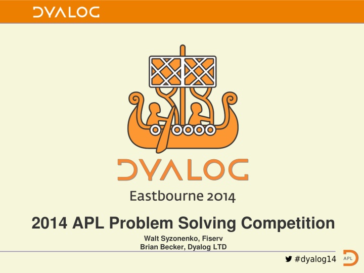 2014 apl problem solving competition walt