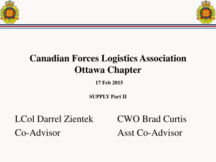 canadian forces logistics association ottawa