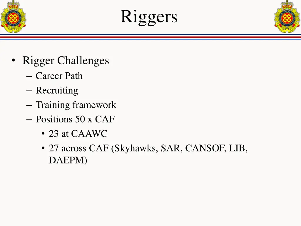 riggers