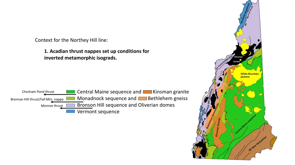 context for the northey hill line