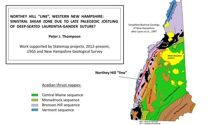 northey hill line western new hampshire sinistral