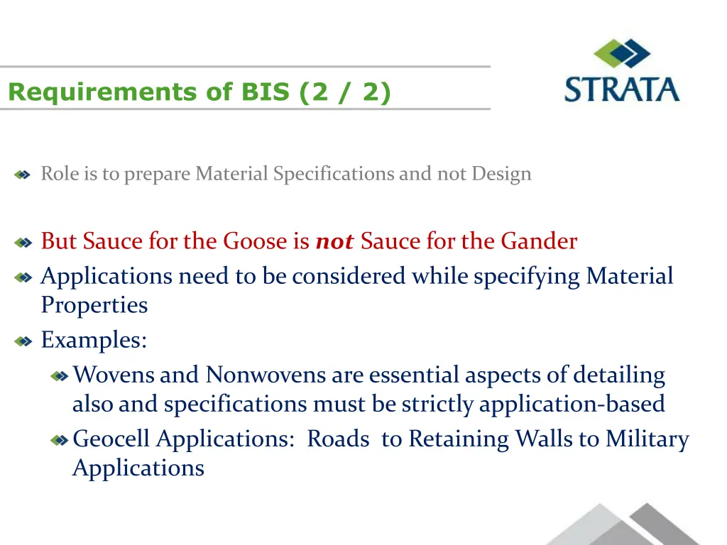 requirements of bis 2 2