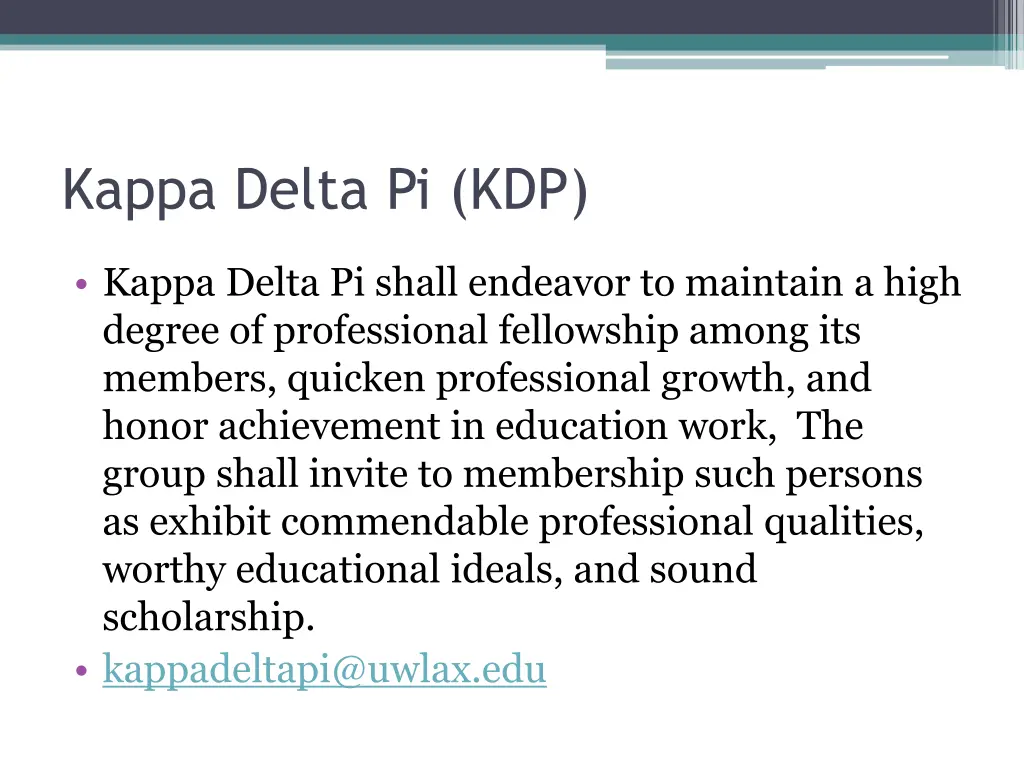 kappa delta pi kdp