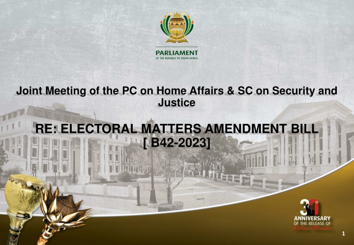 joint meeting of the pc on home affairs