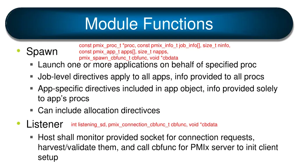 module functions 6