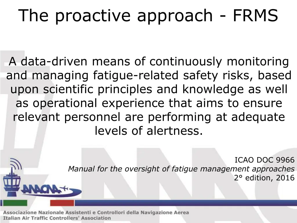 the proactive approach frms