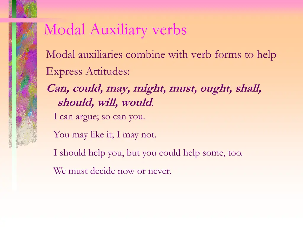 modal auxiliary verbs