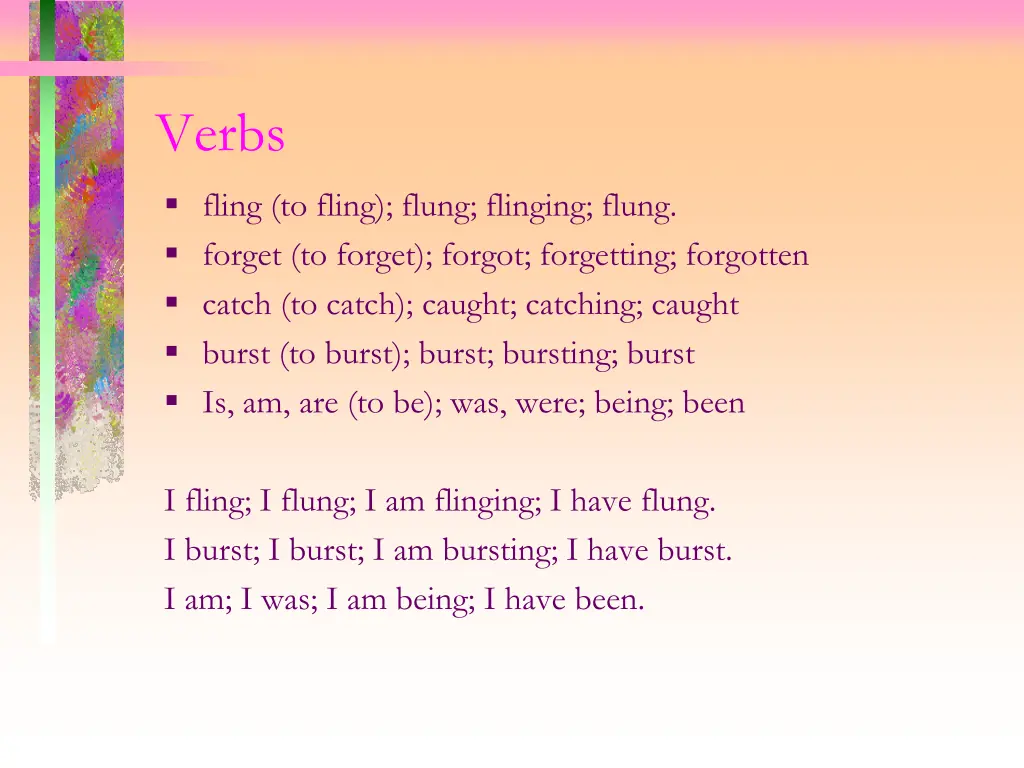 verbs 2