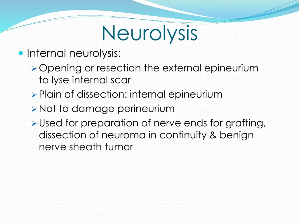 neurolysis 1