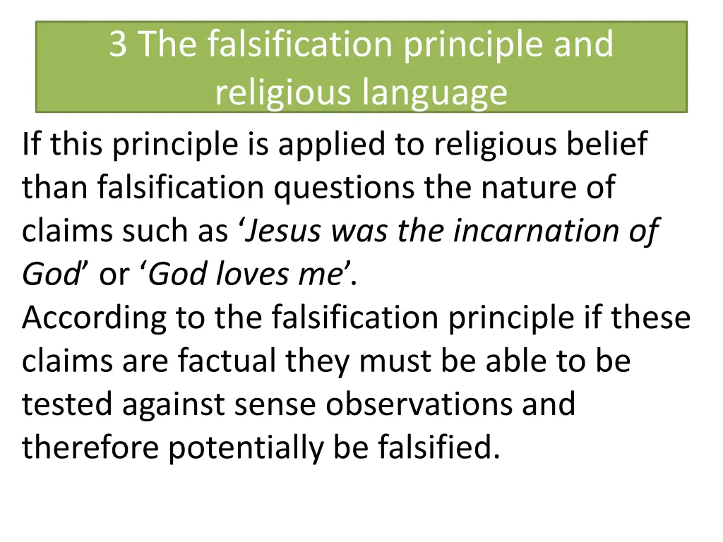 3 the falsification principle and religious