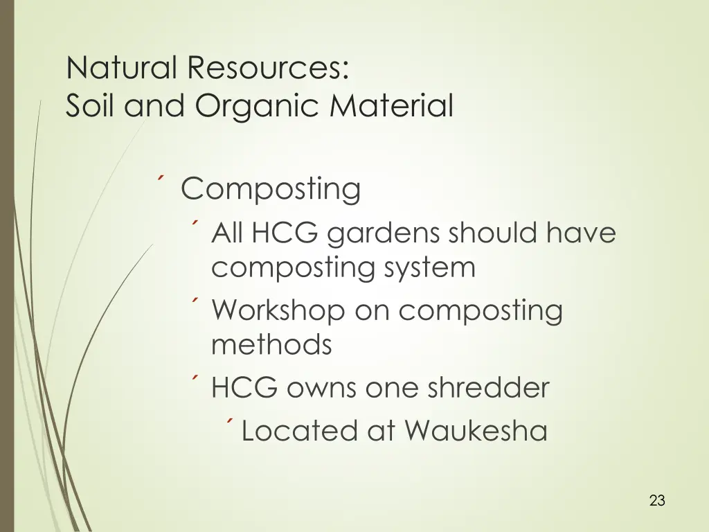 natural resources soil and organic material 2