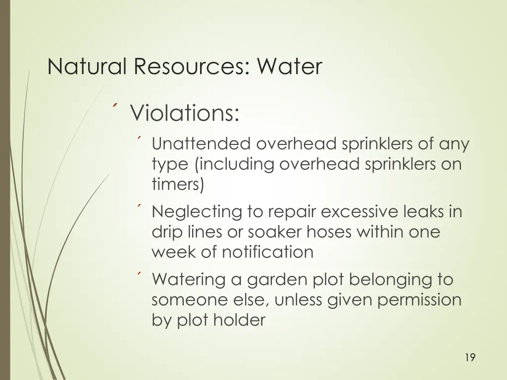 natural resources water 1