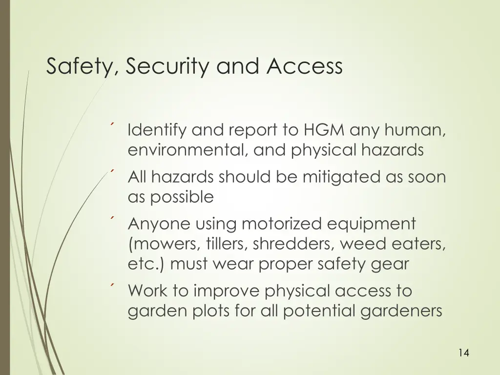 safety security and access 2