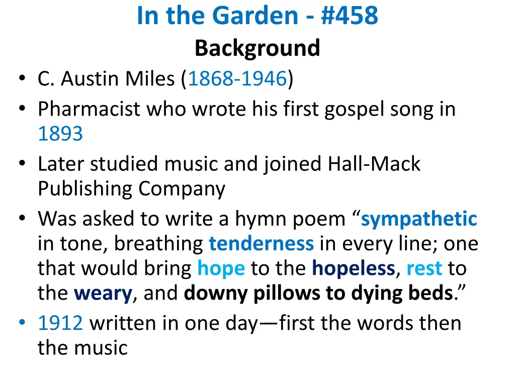 in the garden 458 background c austin miles 1868