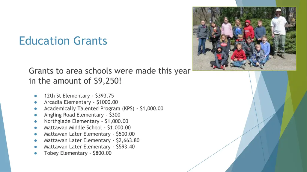 education grants