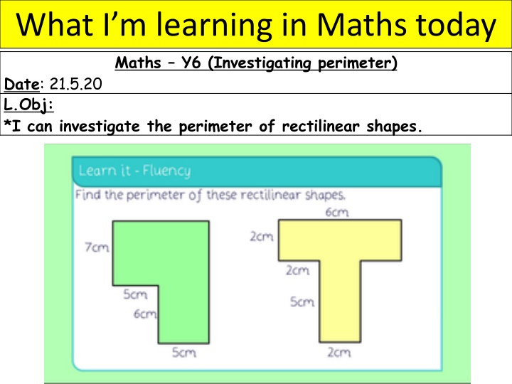 what i m learning in maths today maths