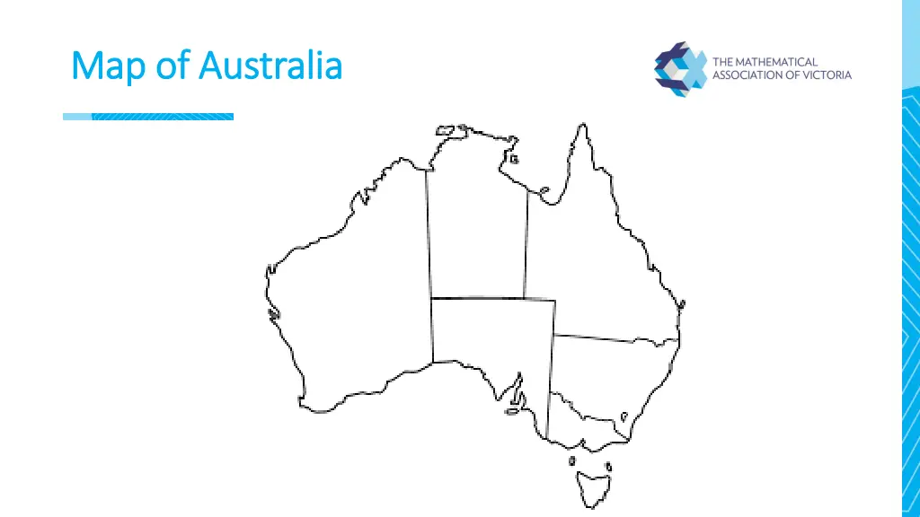 map of australia map of australia