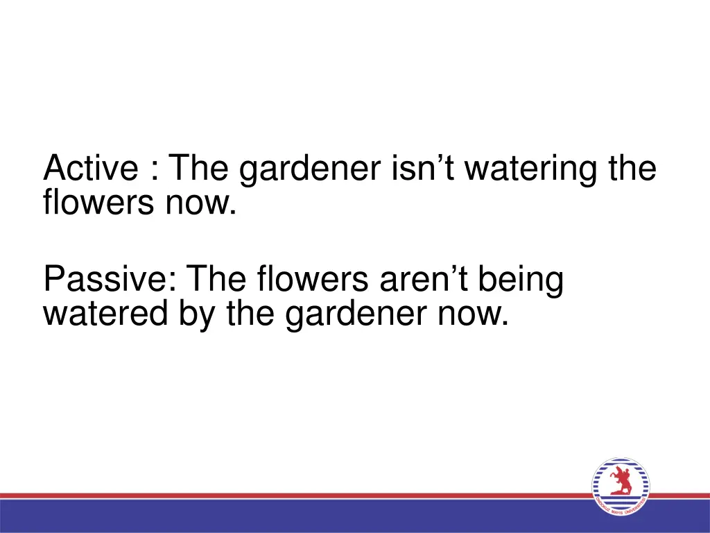 active the gardener isn t watering the flowers now