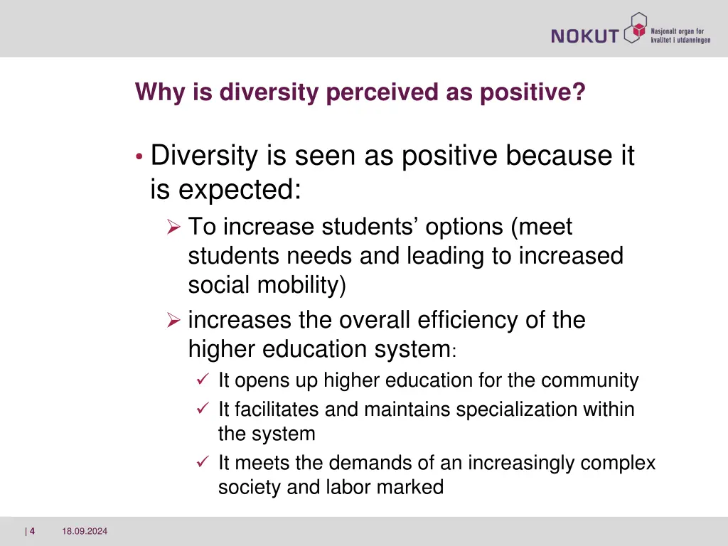 why is diversity perceived as positive