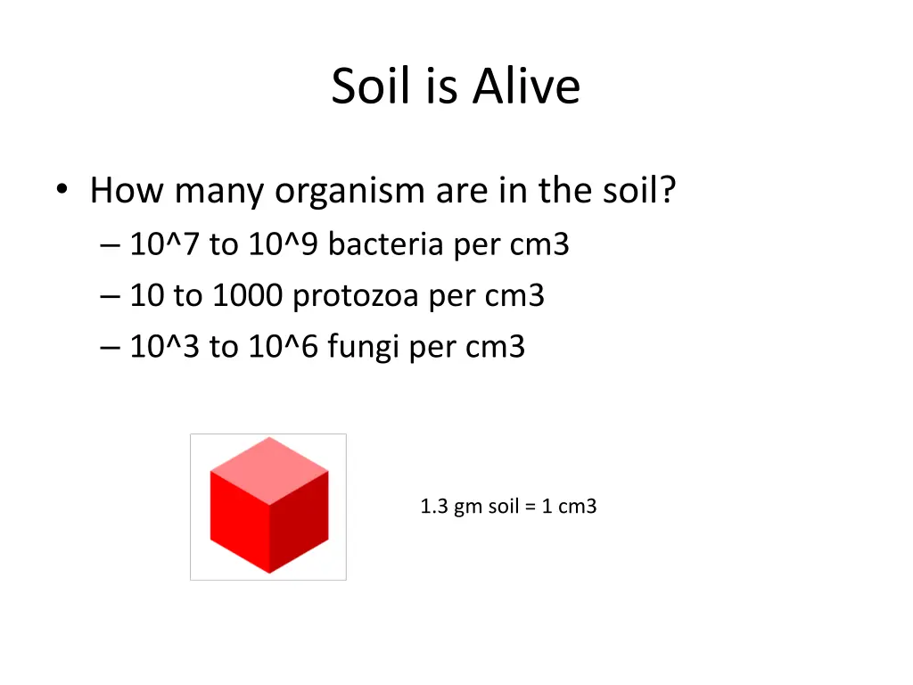 soil is alive