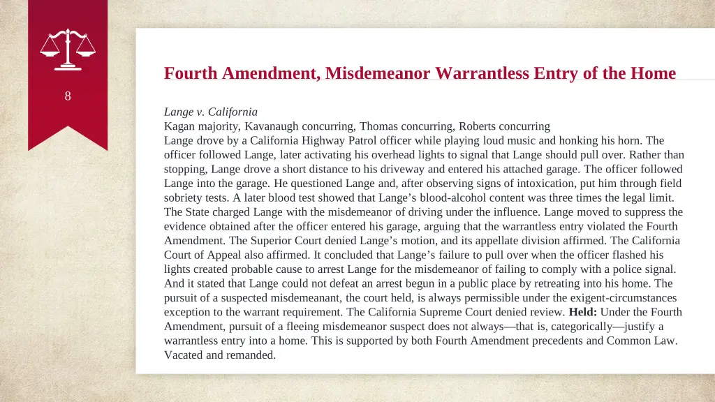 fourth amendment misdemeanor warrantless entry