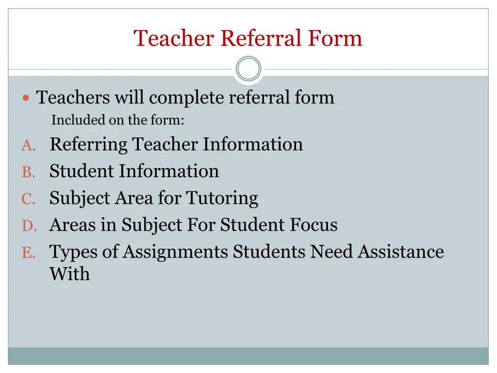 teacher referral form