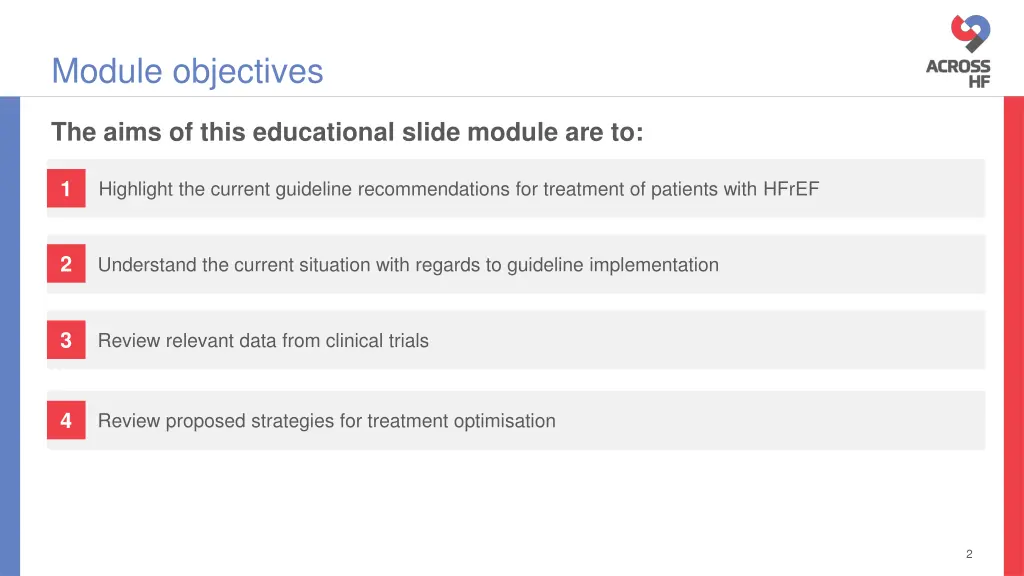 module objectives