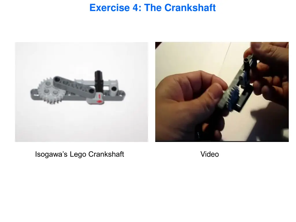 exercise 4 the crankshaft