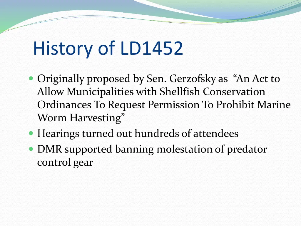 history of ld1452