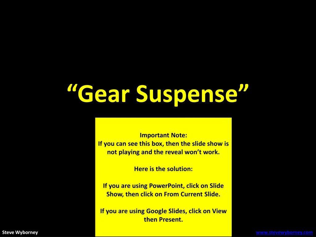 gear suspense 1